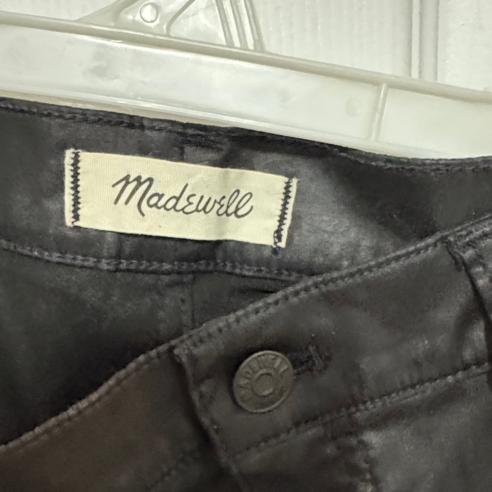 Zara Shiny Black Trousers - Picture 4 of 5